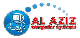 alaziz computer systems logo